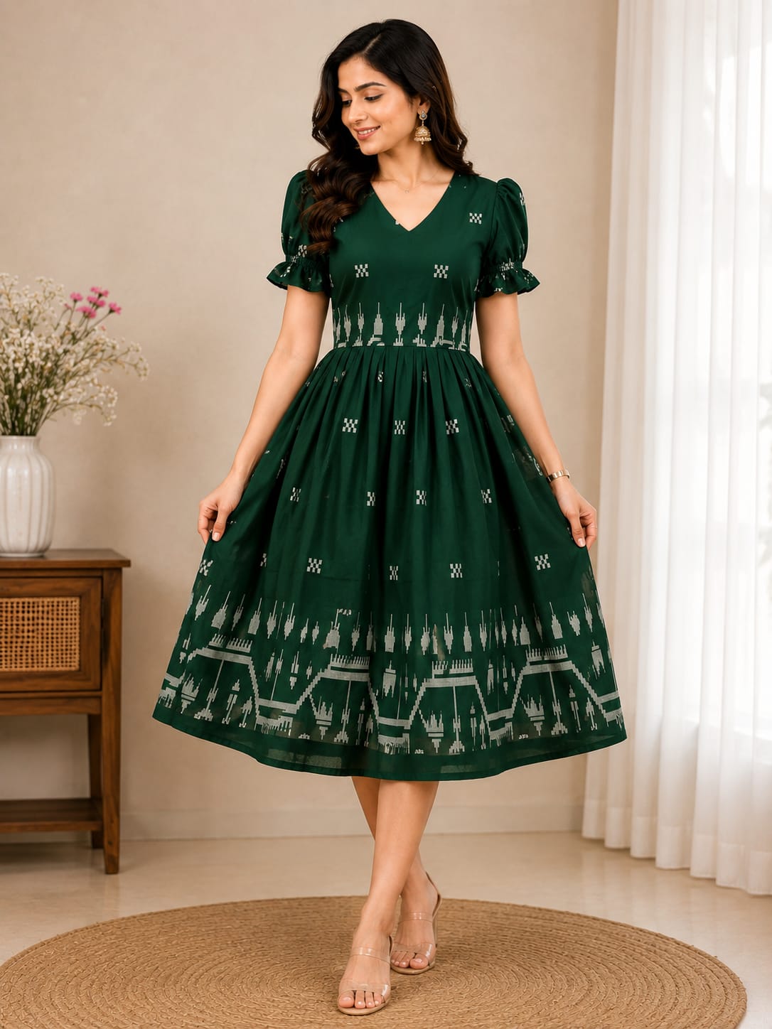 Jamdani Frocks