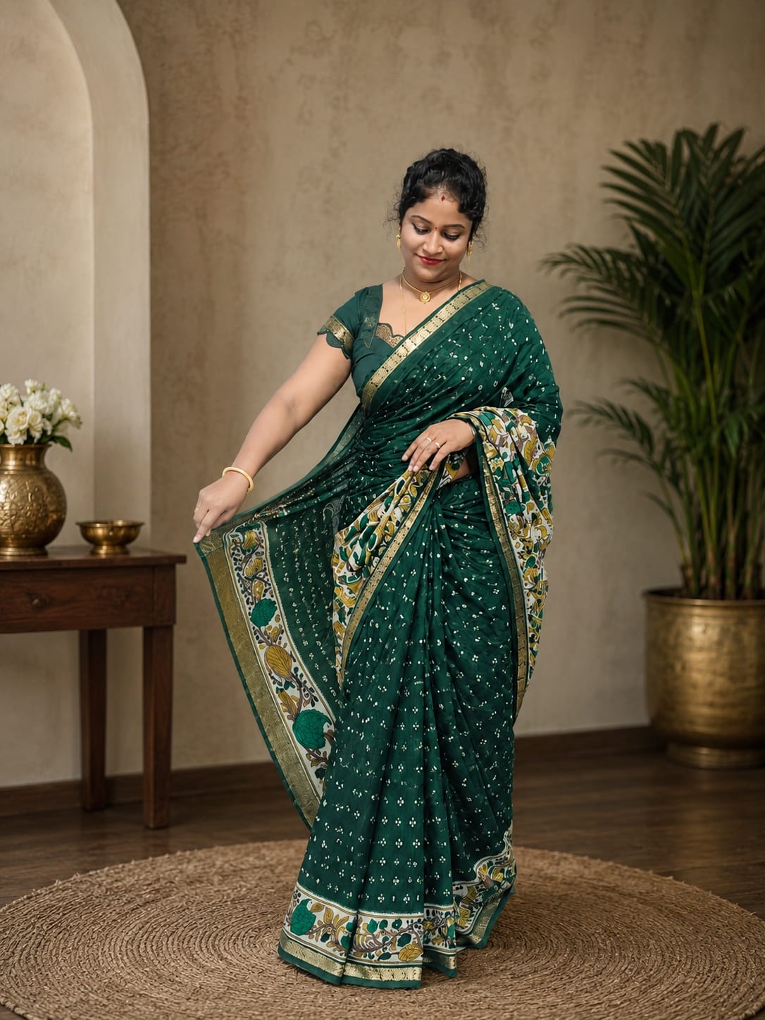 Venkatagiri crushed traditional border sarees