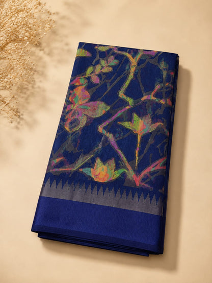 Fancy Sarees – Botanical Print Collection