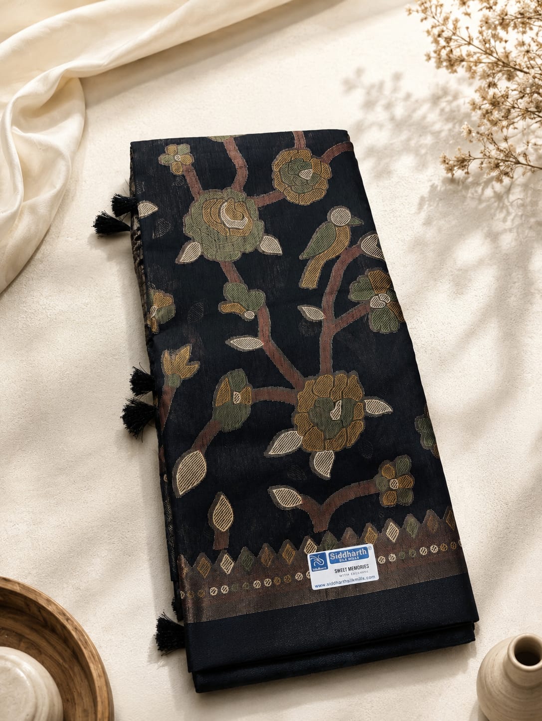 Fancy Sarees – Botanical Print Collection