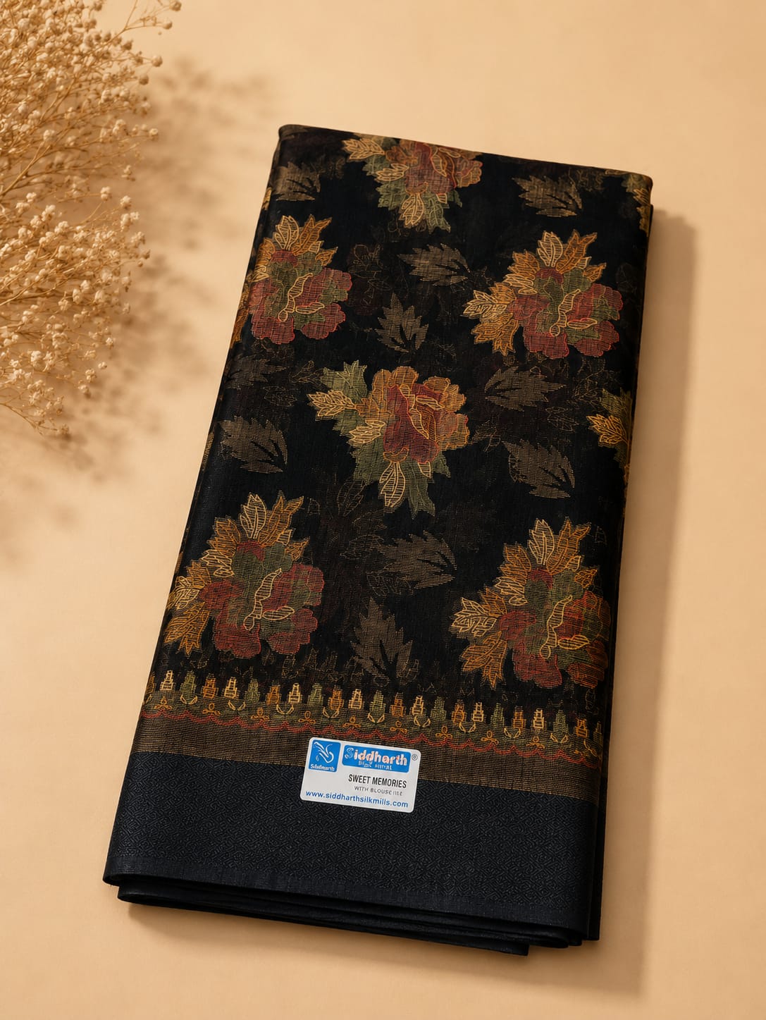 Fancy Sarees – Botanical Print Collection