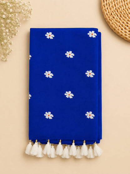 Khadi Cotton Daisy Butti Saree