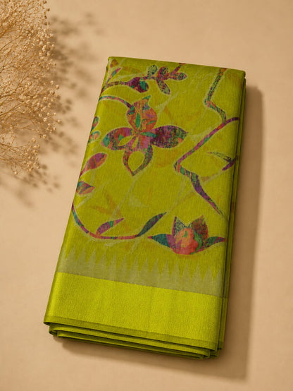 Fancy Sarees – Botanical Print Collection
