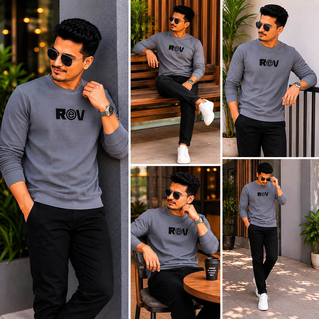 Men's Graphic Crew Neck Sweatshirts – MFM0979