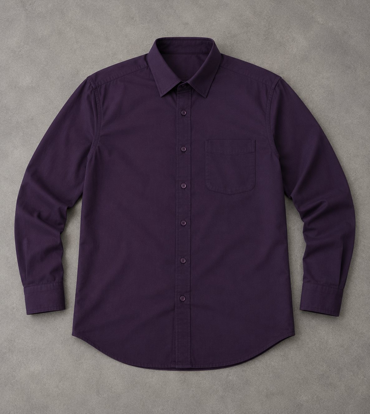 Deep Violet Full Sleeve Men's Shirt