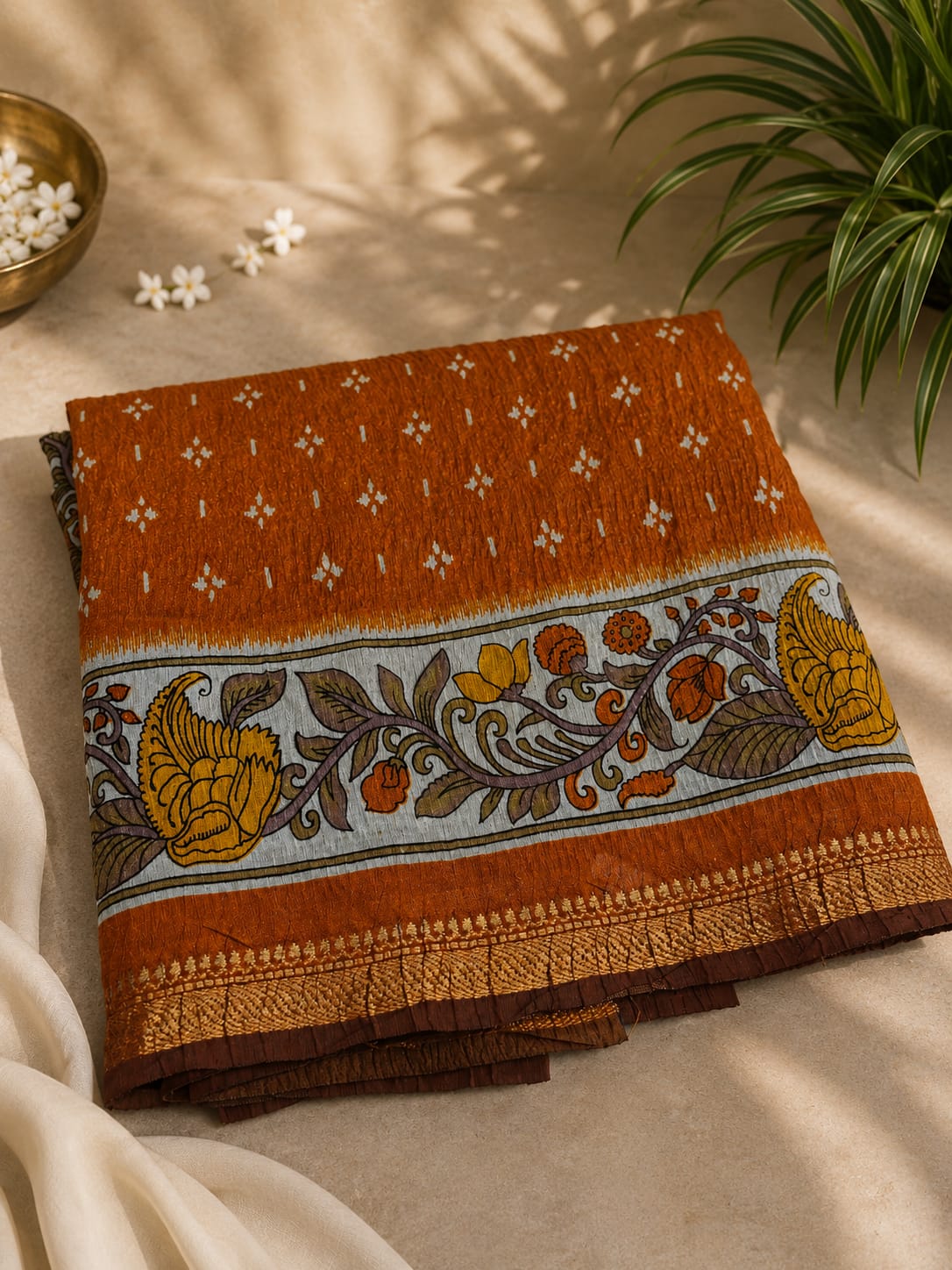Venkatagiri crushed traditional border sarees