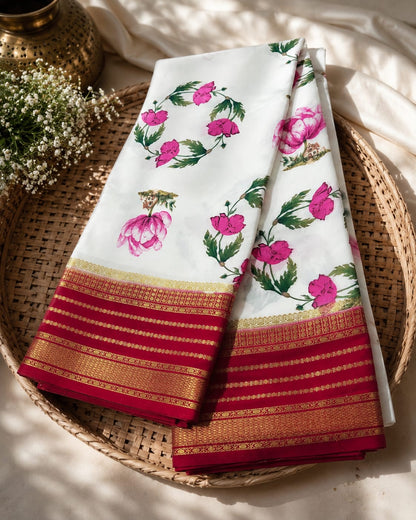 Mysore Crepe Sarees
