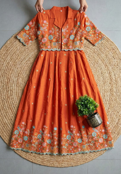 Designer Dress - with hand work