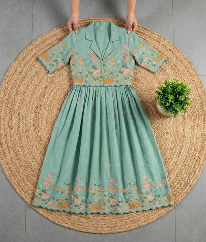 Designer Dress - with hand work