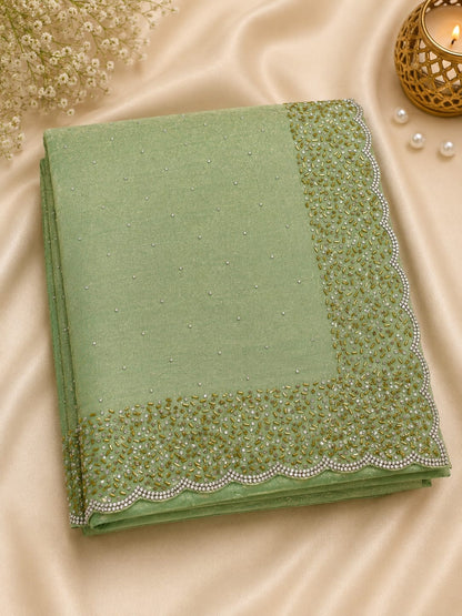 Space Silk Stonework Sarees
