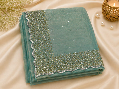 Space Silk Stonework Sarees