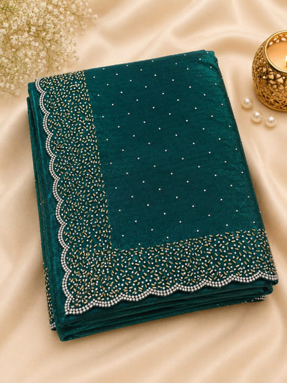 Space Silk Stonework Sarees
