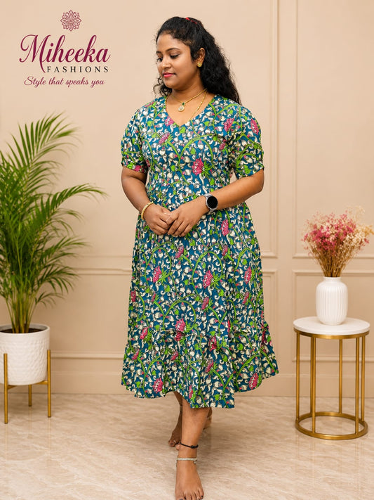 Kalamkari frocks PURE