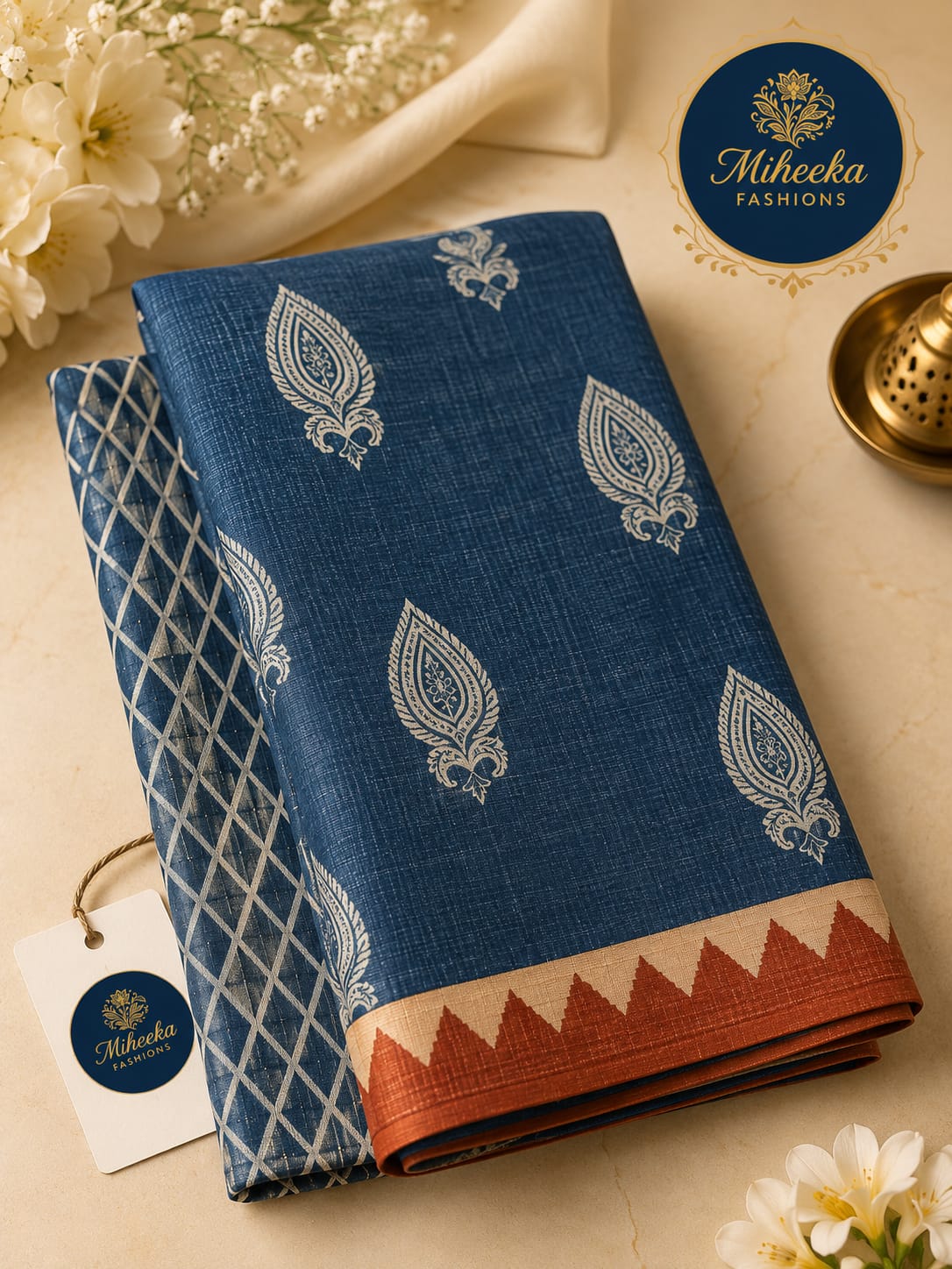 Lenin cotton saree