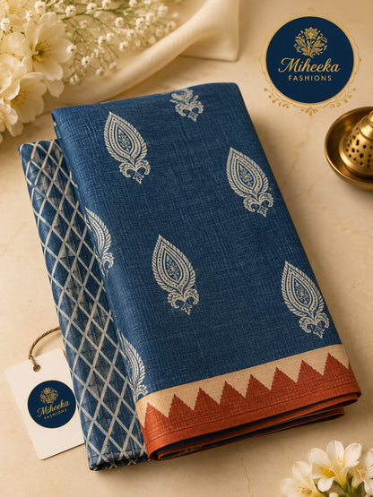 Lenin cotton saree