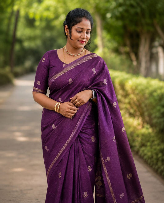 Khadi Viscose saree