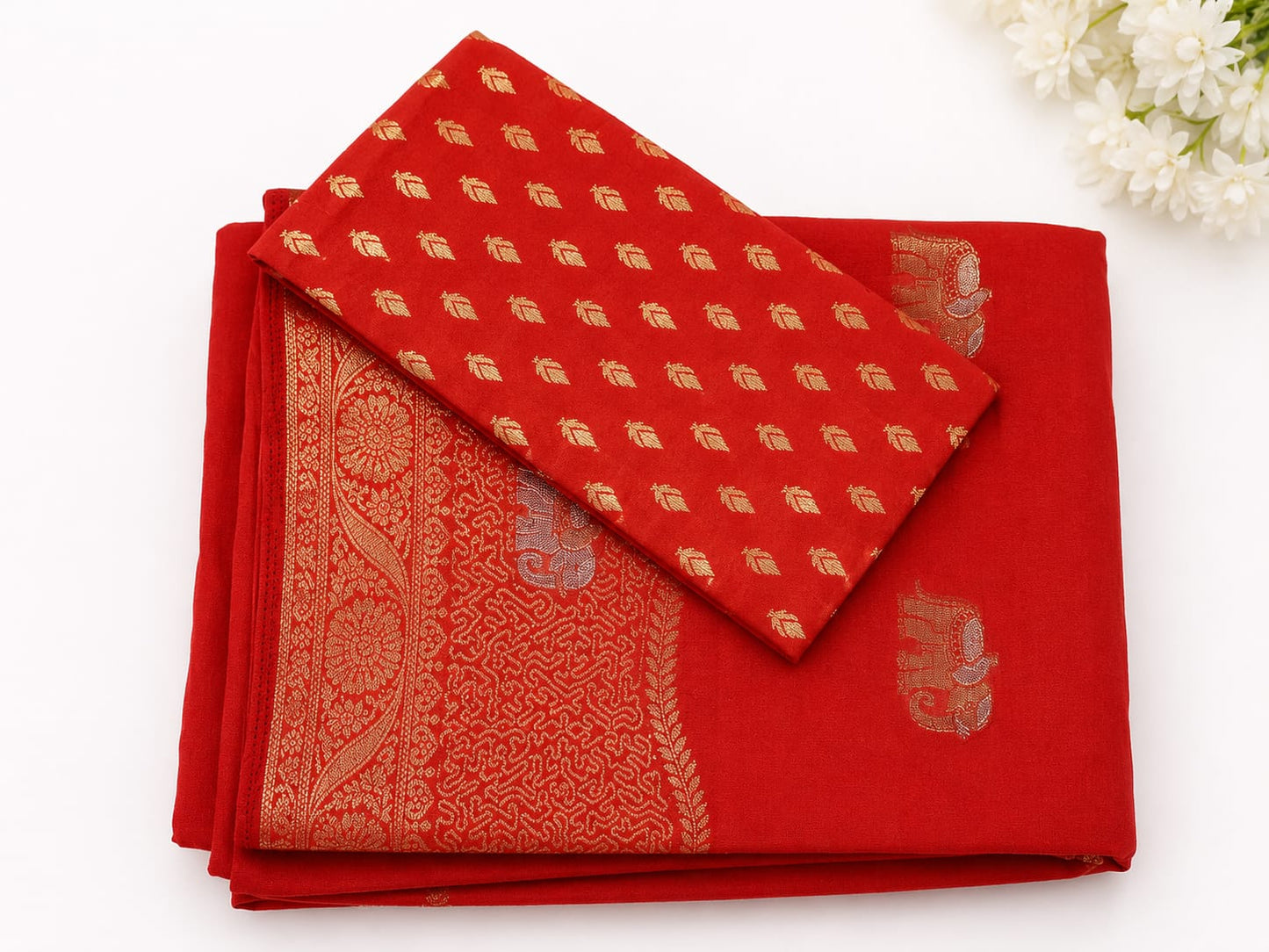 Elephant Chinnon Sarees
