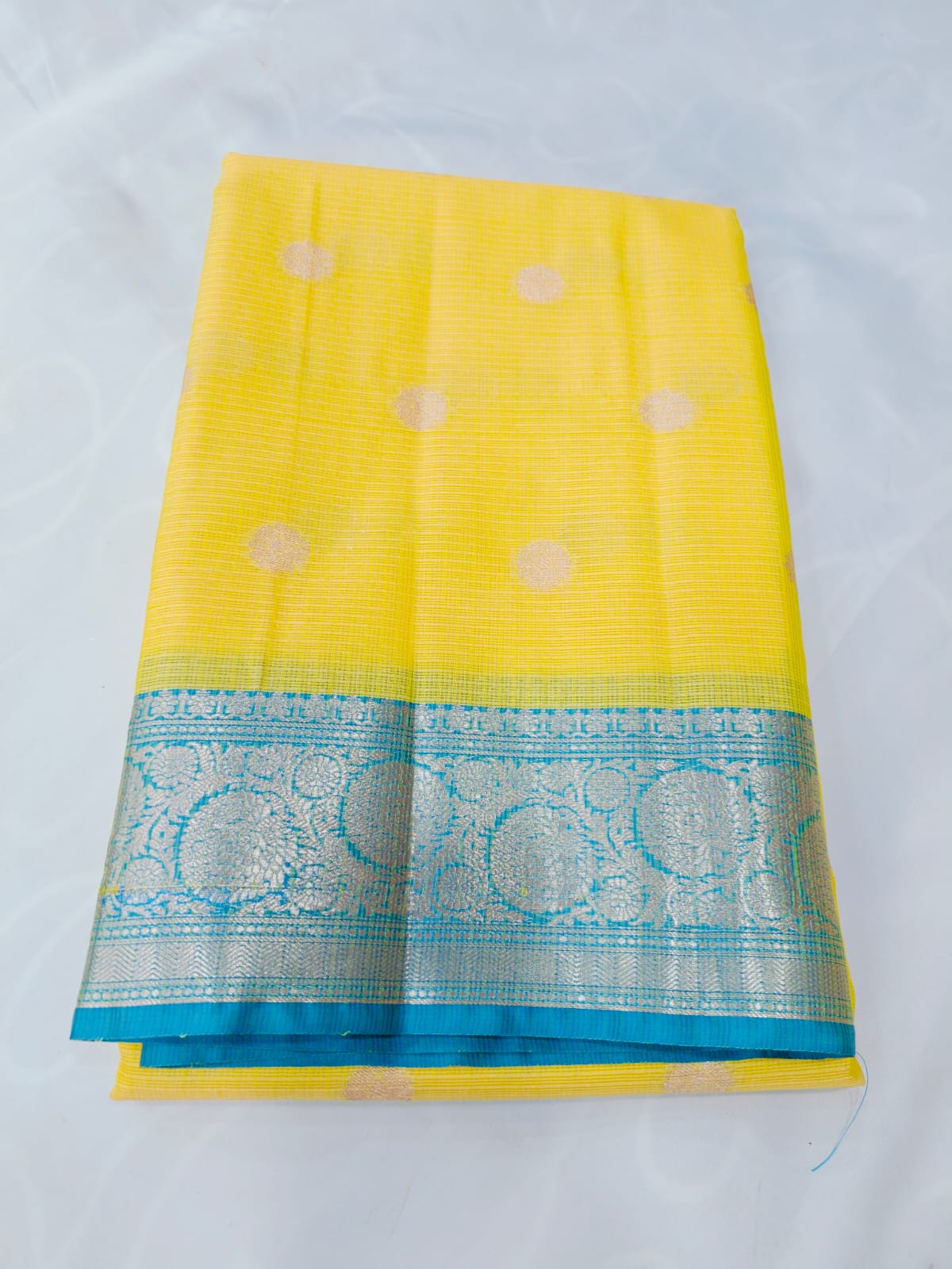 Premium Silk Saree with Zari Border - Handwoven Traditional Collection
