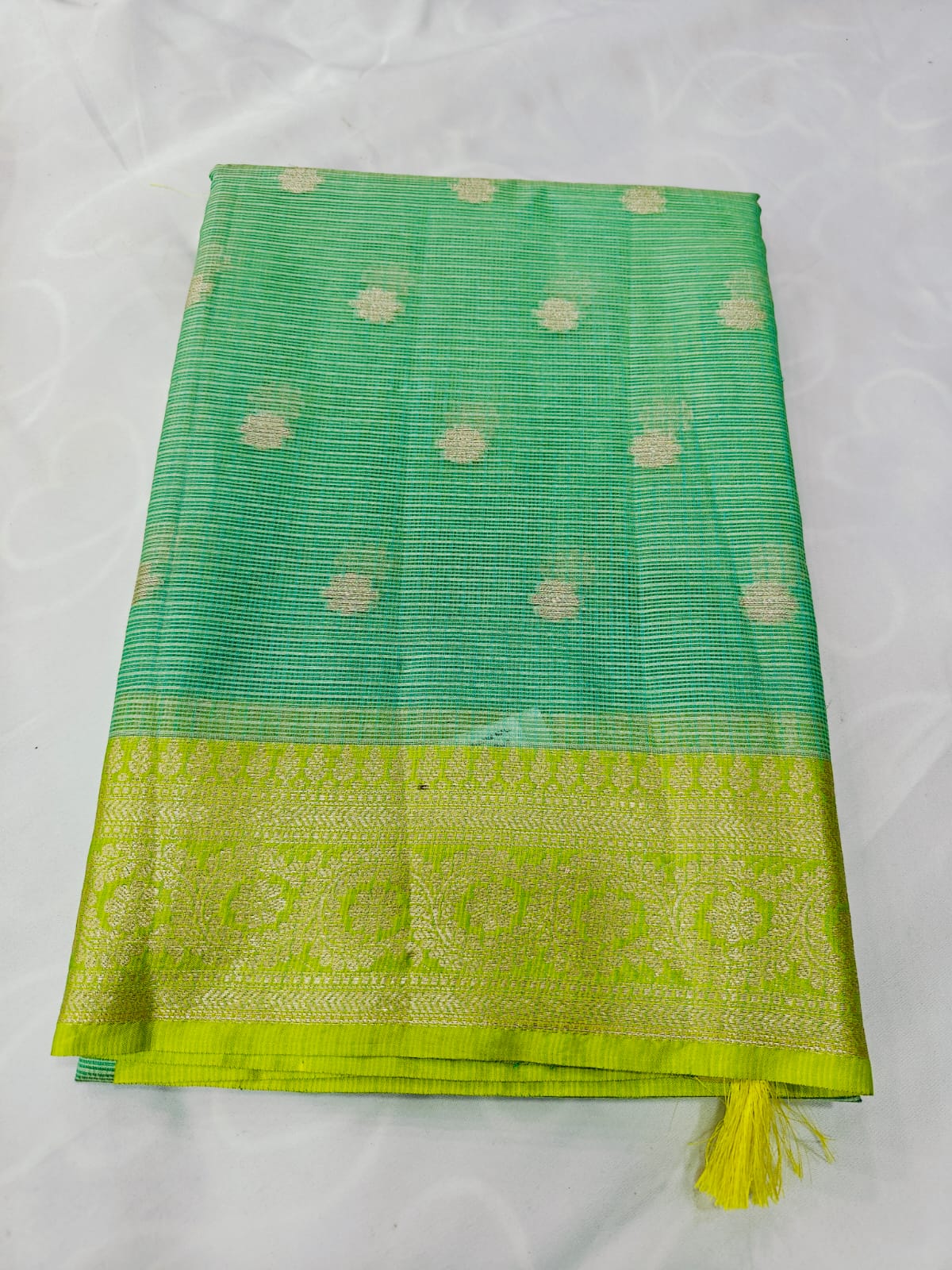 Premium Silk Saree with Zari Border - Handwoven Traditional Collection
