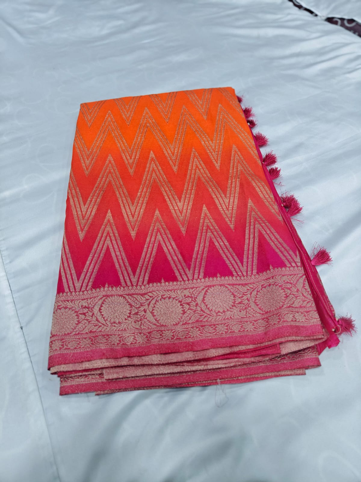 Premium chiffon benarasi saree
