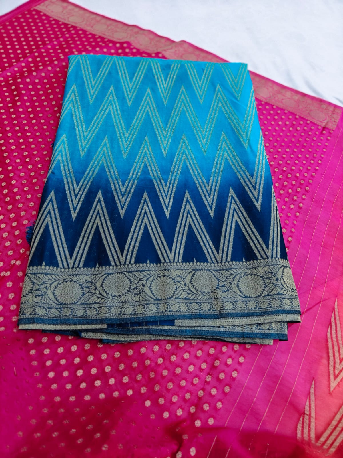 Premium chiffon benarasi saree