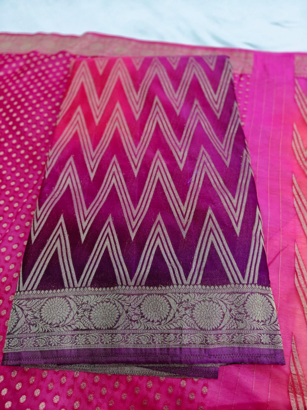 Premium chiffon benarasi saree