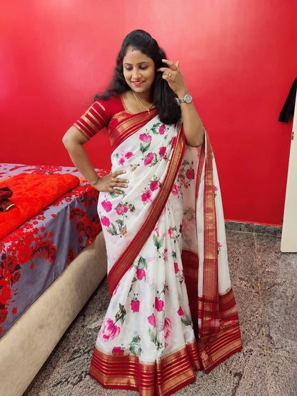 Mysore Crepe Sarees