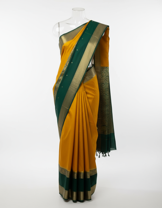 Saree Draped on Mannequin